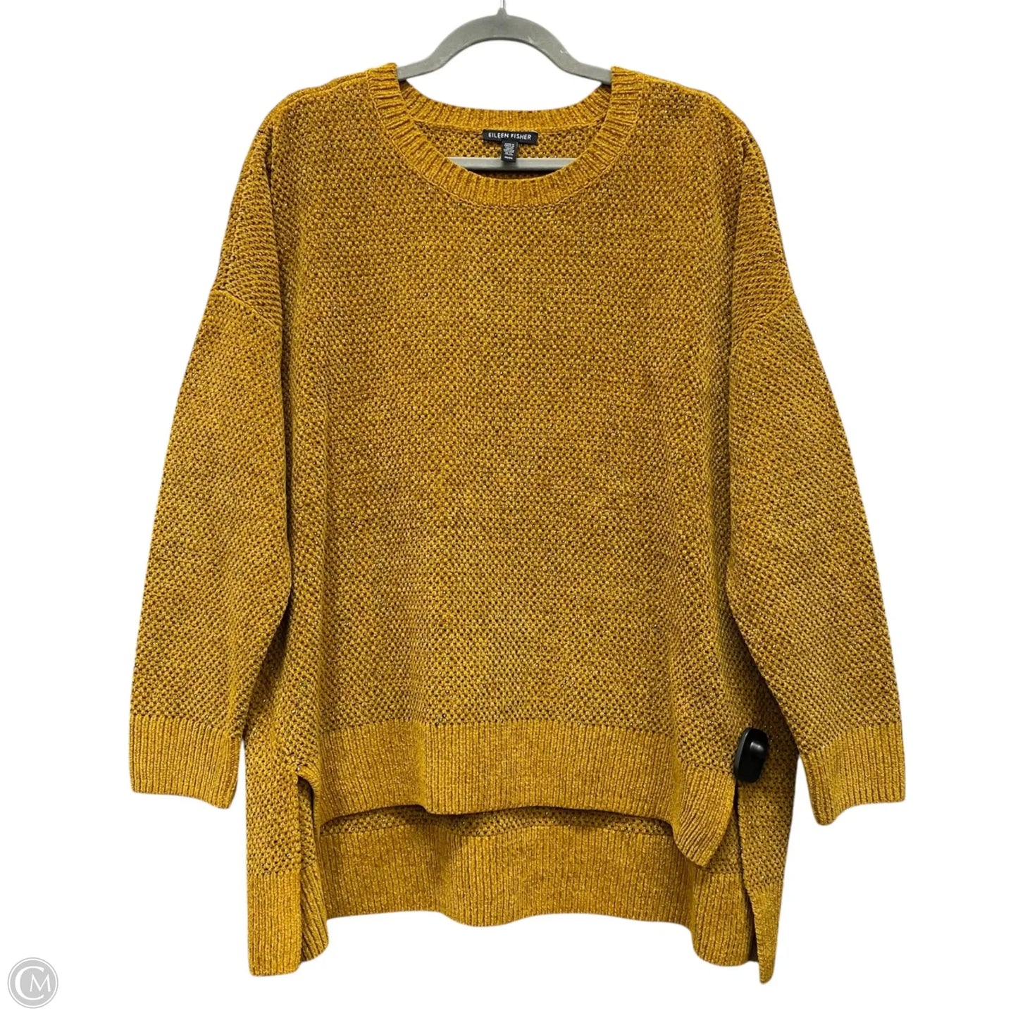 Sweater By Eileen Fisher In Yellow, Size: M