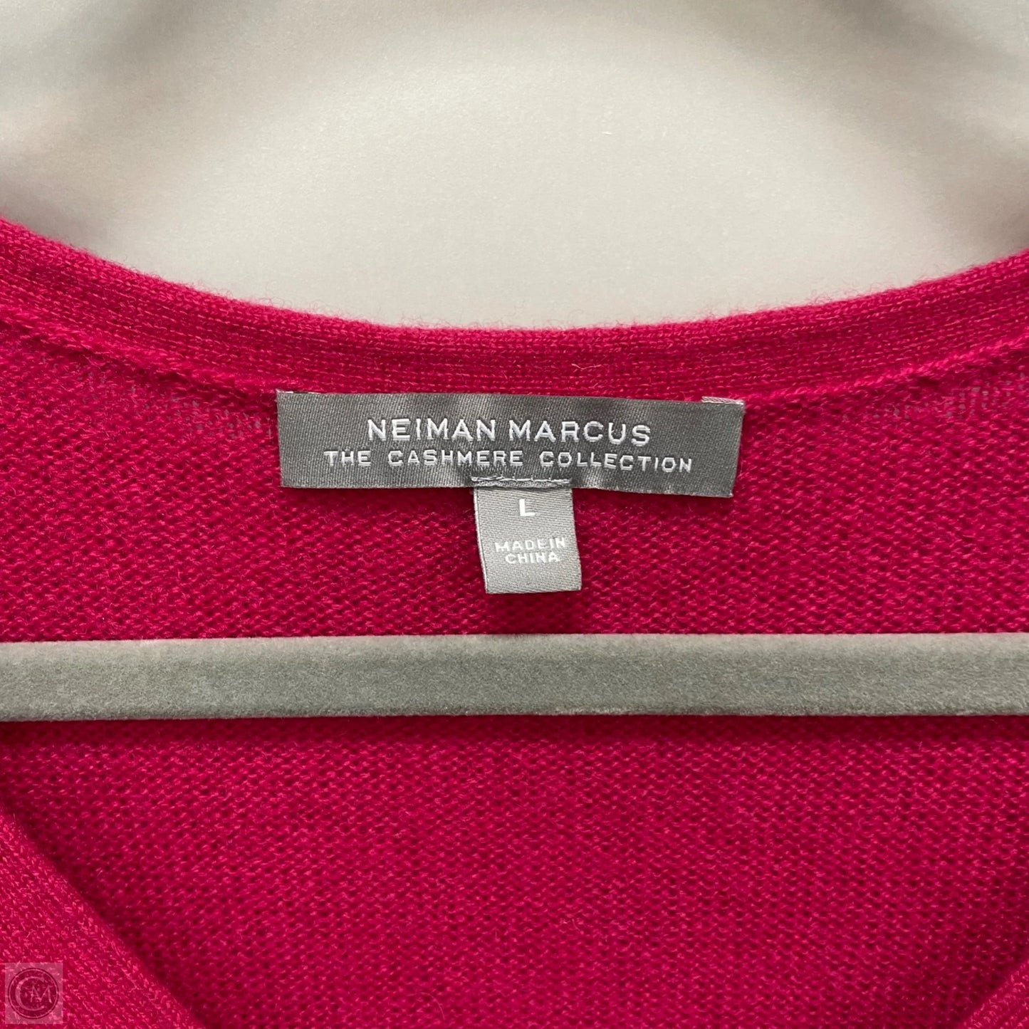 Sweater Designer By Neiman Marcus In Pink, Size: L