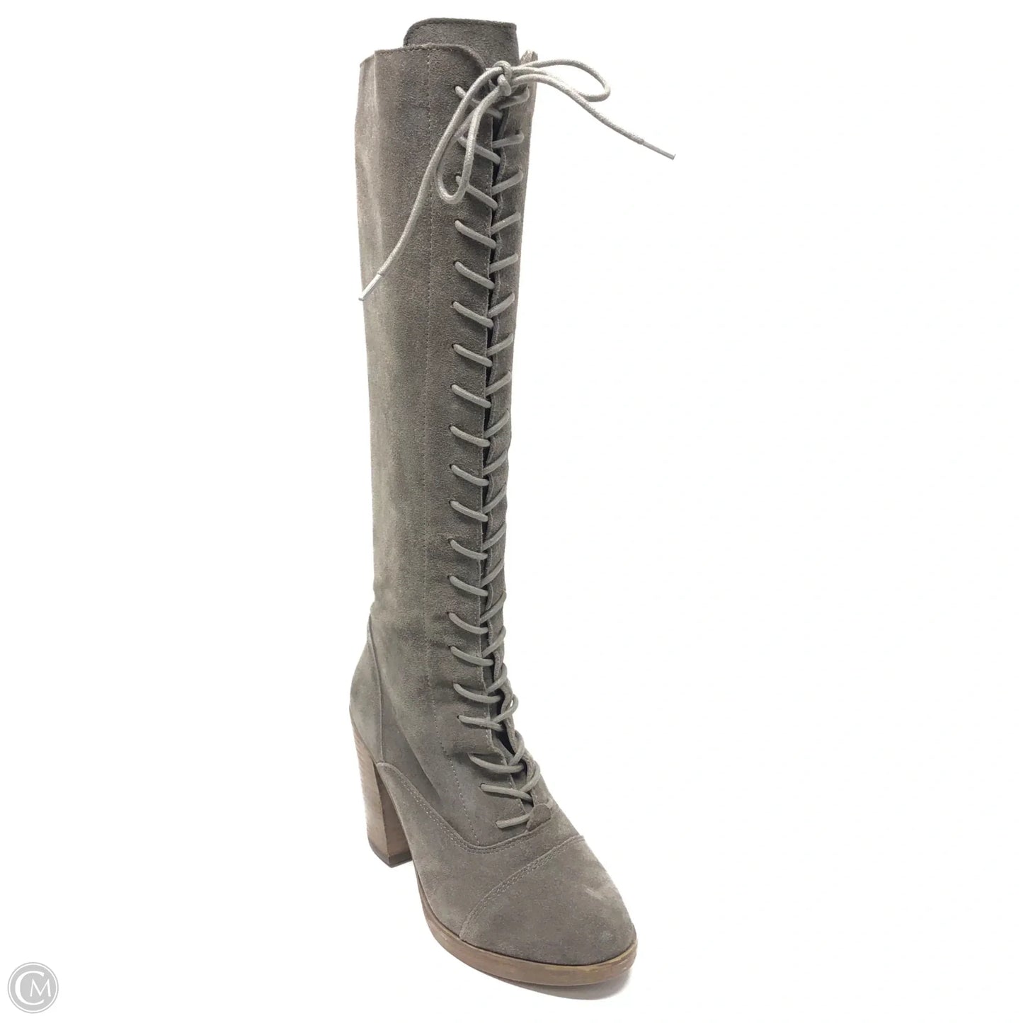 Boots Mid-calf Heels By Steve Madden In Taupe, Size: 6