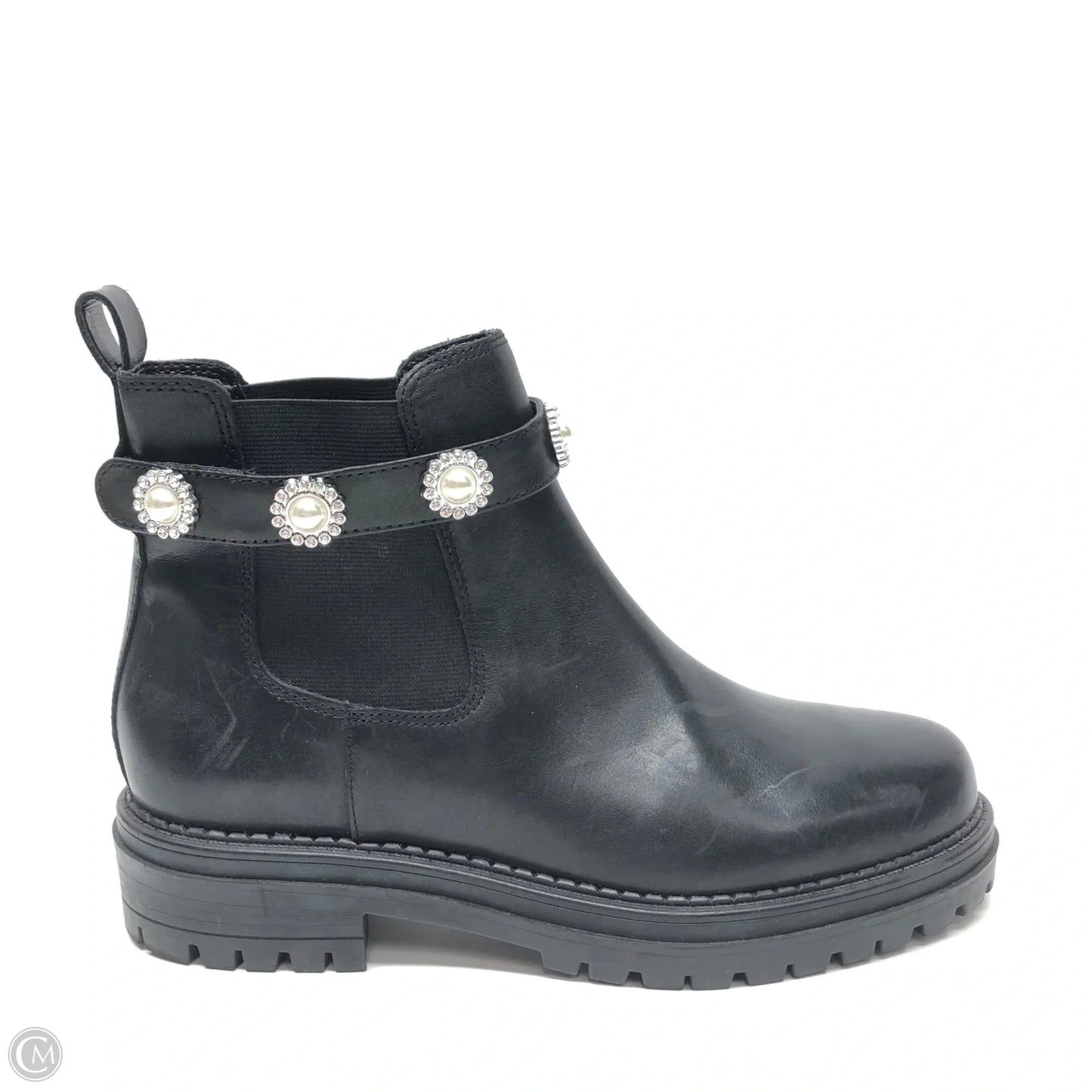 Boots Ankle Flats By Copper Key In Black, Size: 9.5