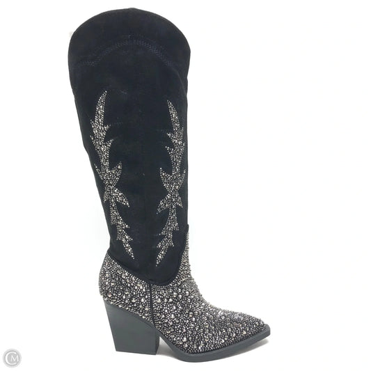Boots Western By Madden Girl In Black, Size: 6