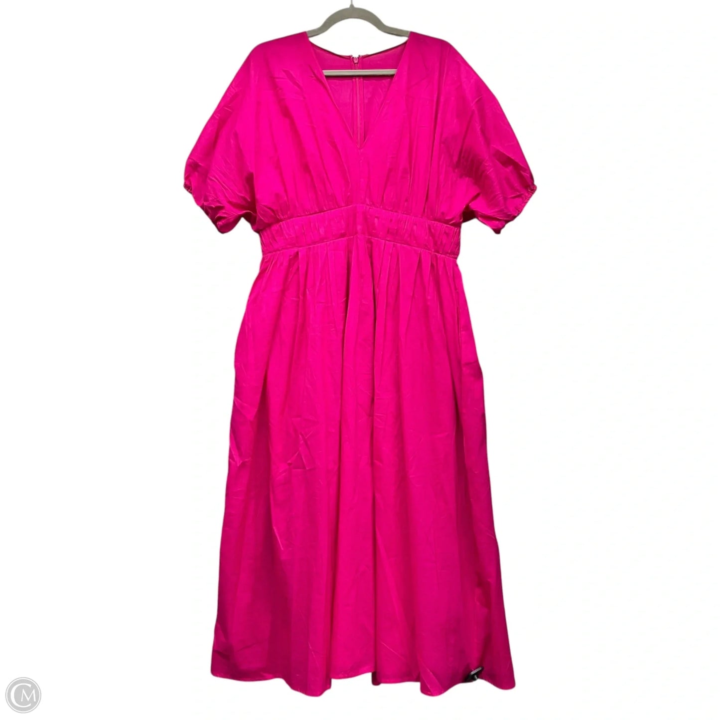 Dress Casual Midi By Banana Republic In Pink, Size: M