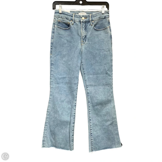 Jeans Boot Cut By Good American In Blue Denim, Size: 2