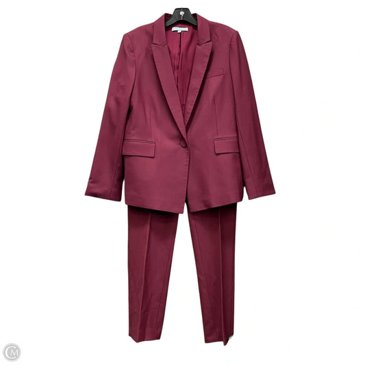 Pants Suit 2pc By Antonio Melani In Maroon, Size: 10