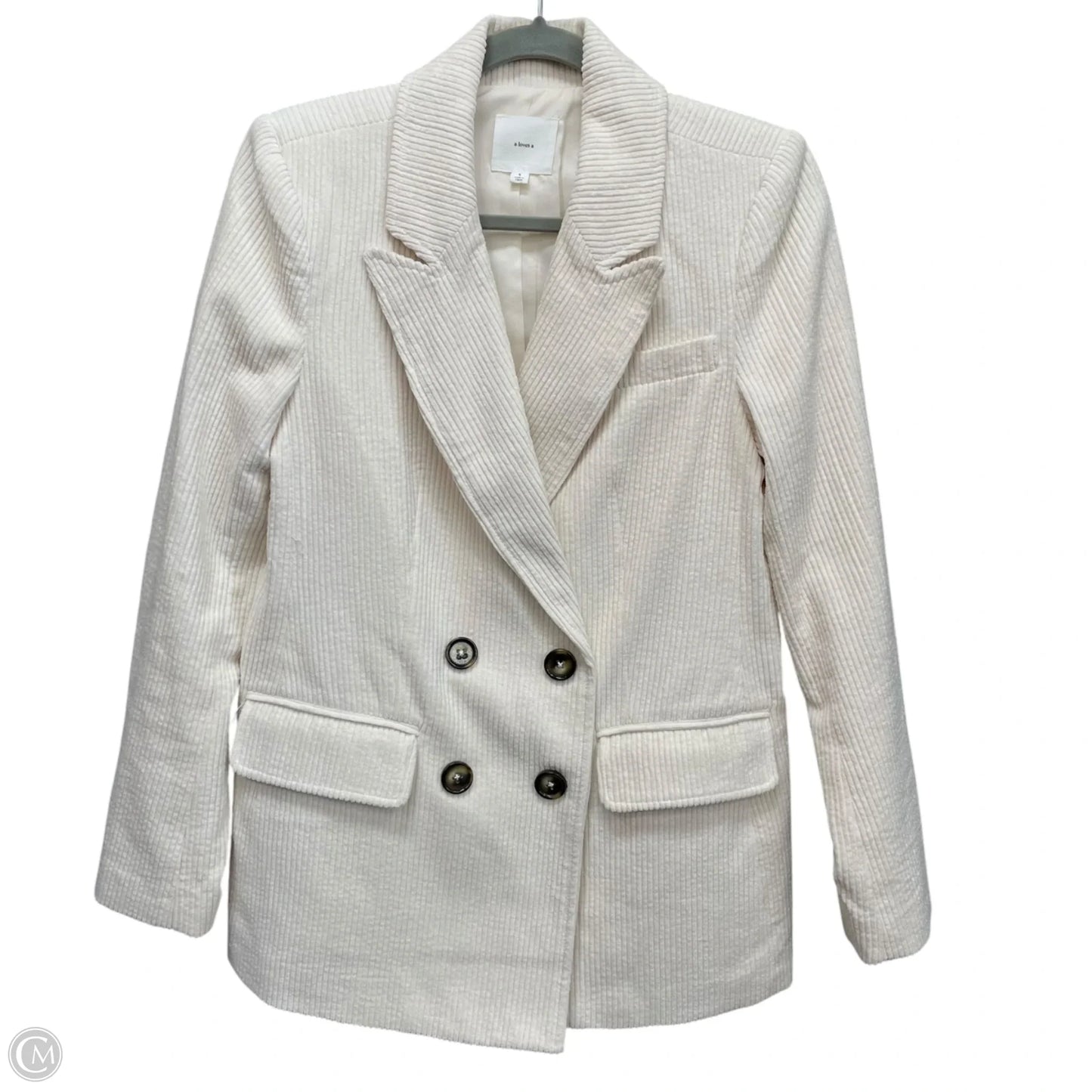 Blazer By A Loves A In Cream, Size: S
