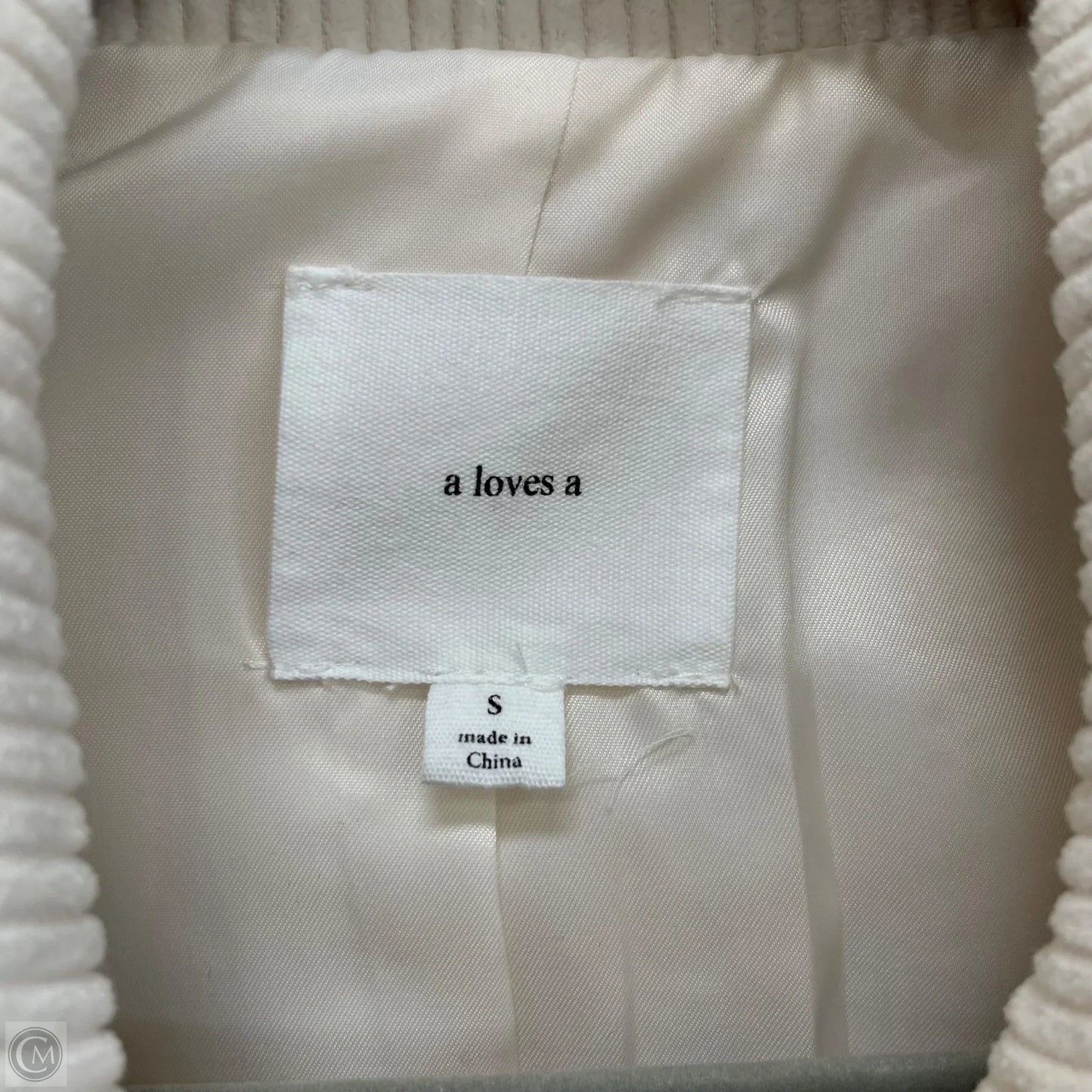 Blazer By A Loves A In Cream, Size: S