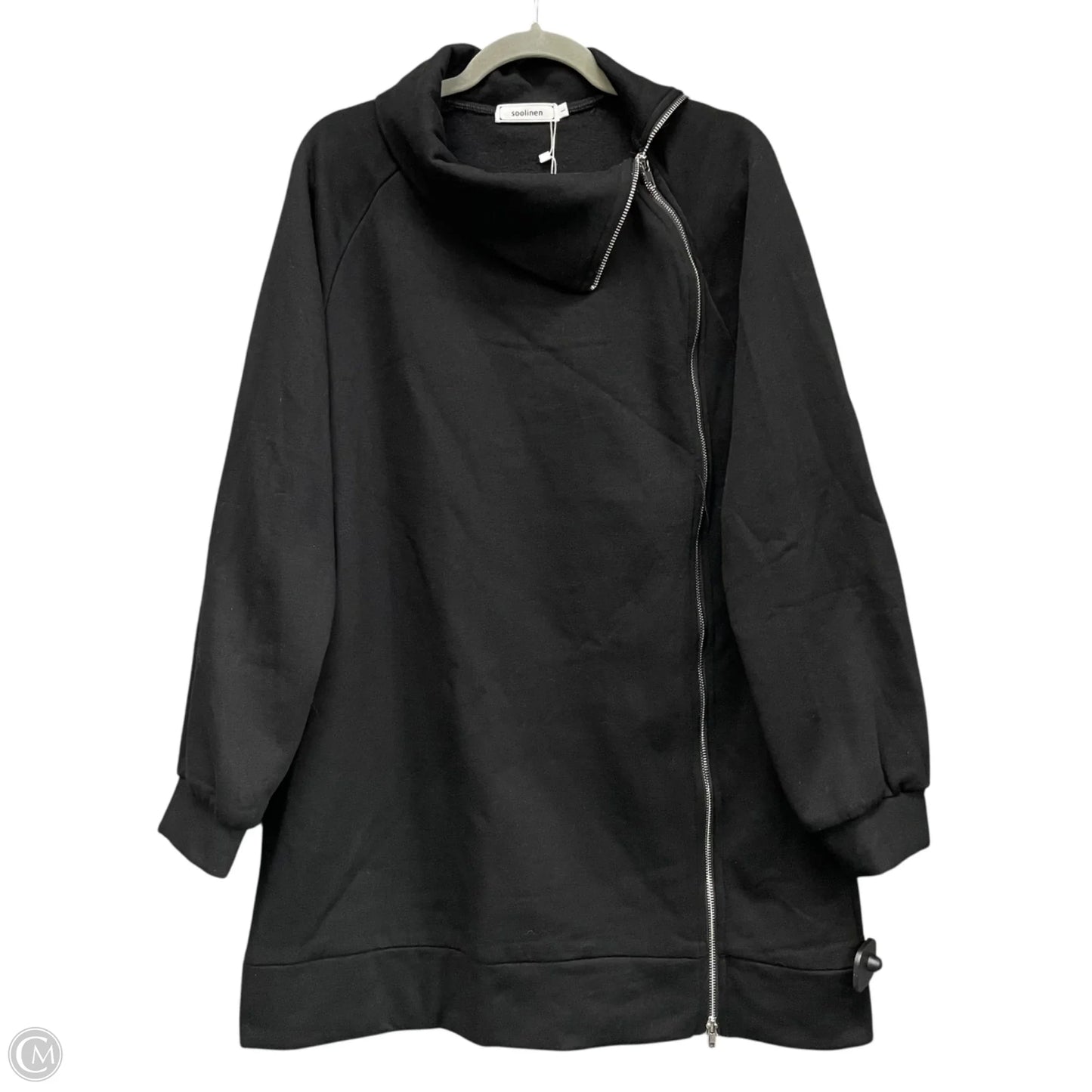 Sweater Cardigan By Cmc In Black, Size: L