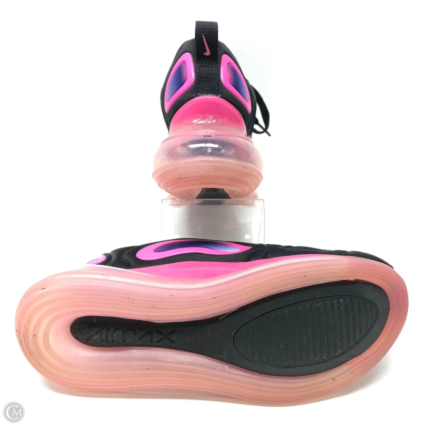 Shoes Sneakers By Nike In Black & Pink, Size: 6