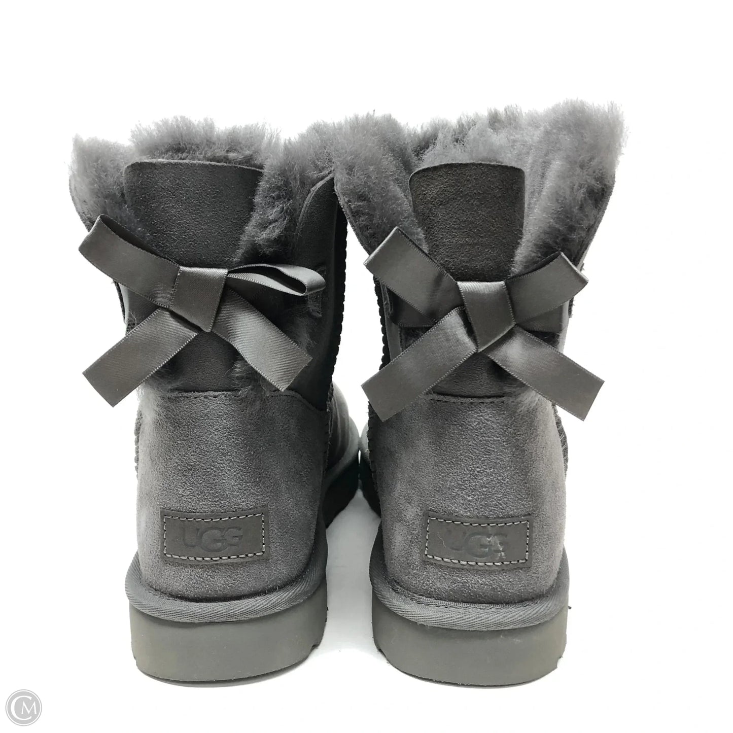 Boots Designer By Ugg In Grey, Size: 10