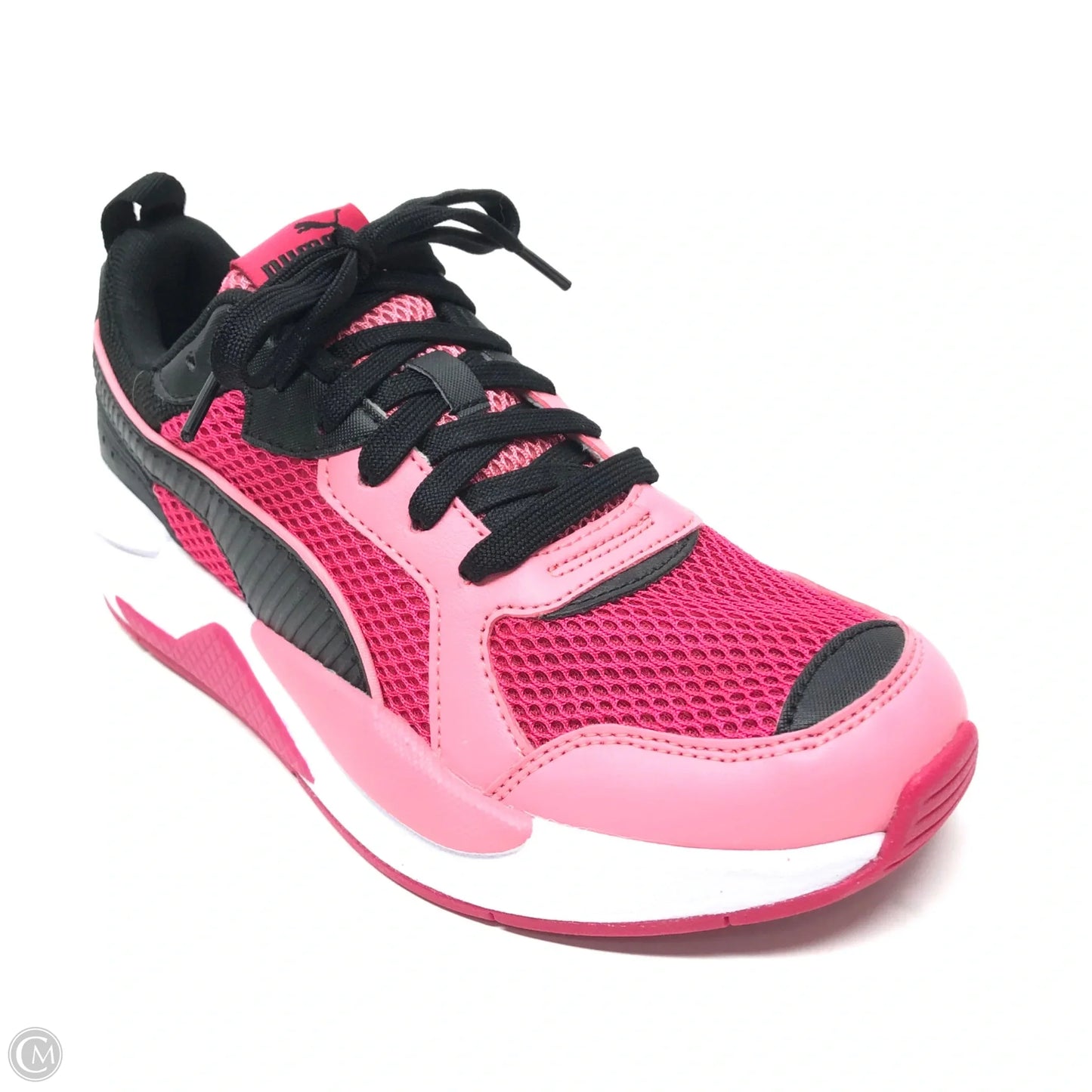 Shoes Sneakers By Puma In Black & Pink, Size: 8.5