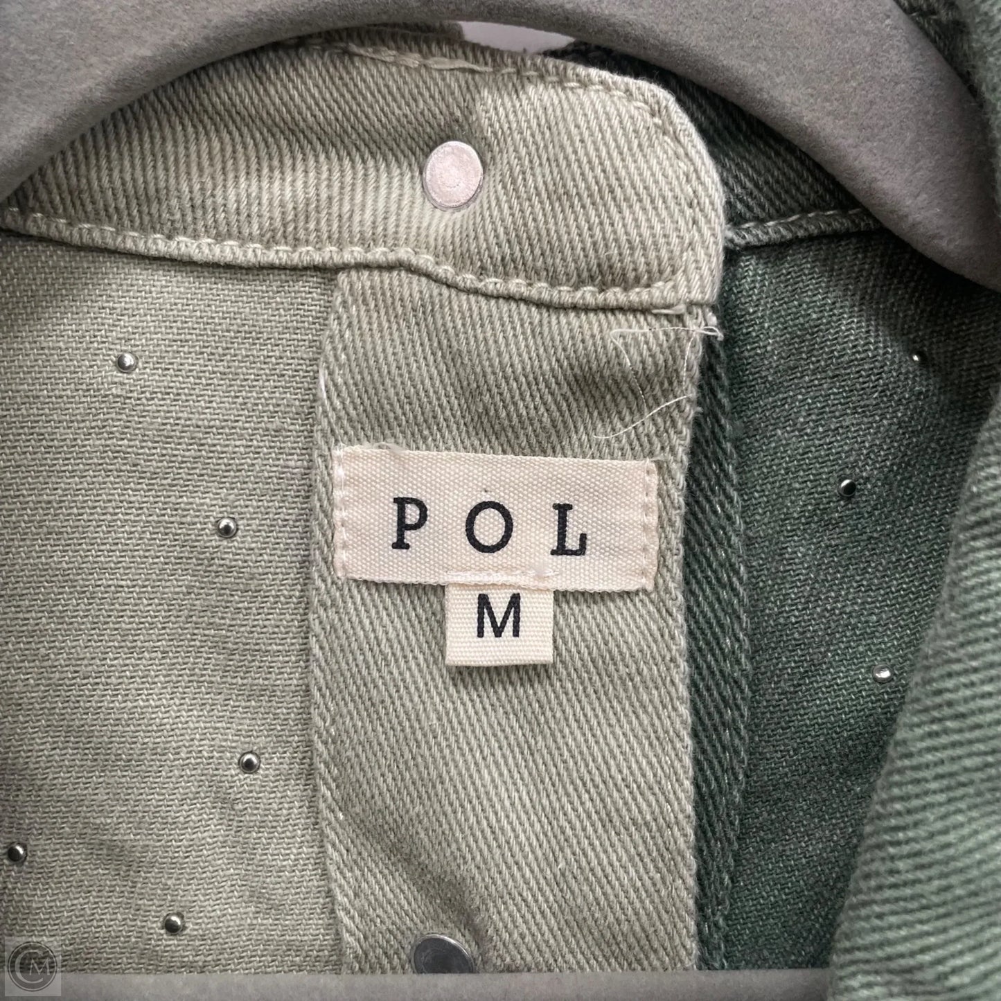 Jacket Other By Pol In Green, Size: M