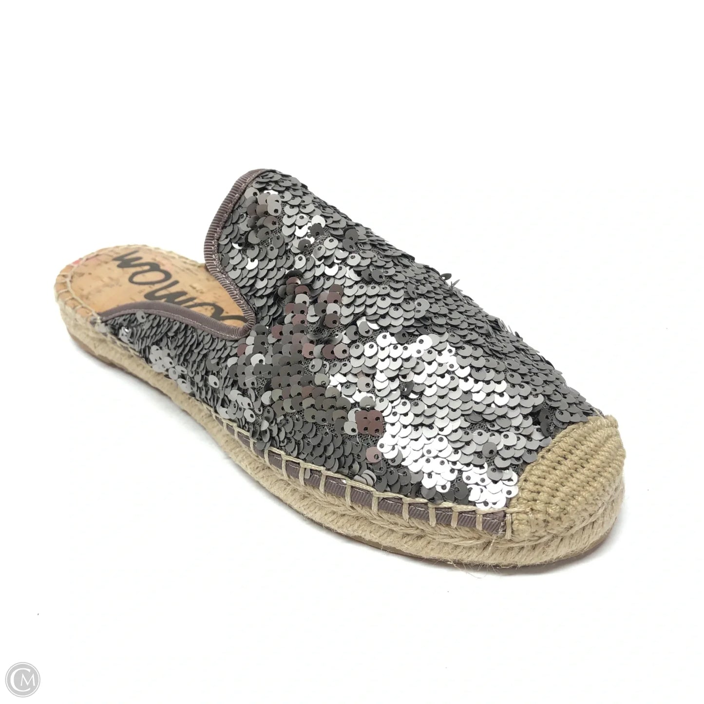 Shoes Flats By Sam Edelman In Silver, Size: 8.5
