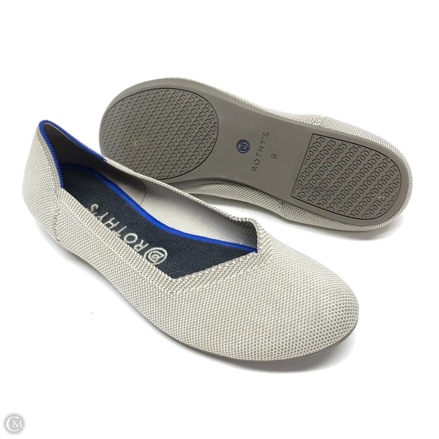 Shoes Flats By Rothys In Taupe, Size: 9