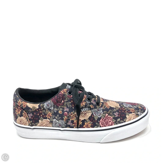 Shoes Sneakers By Vans In Multi-colored, Size: 9