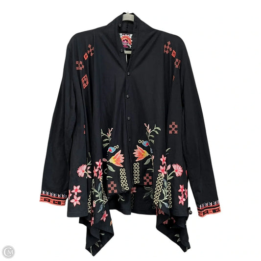 Cardigan By Johnny Was In Black, Size: S