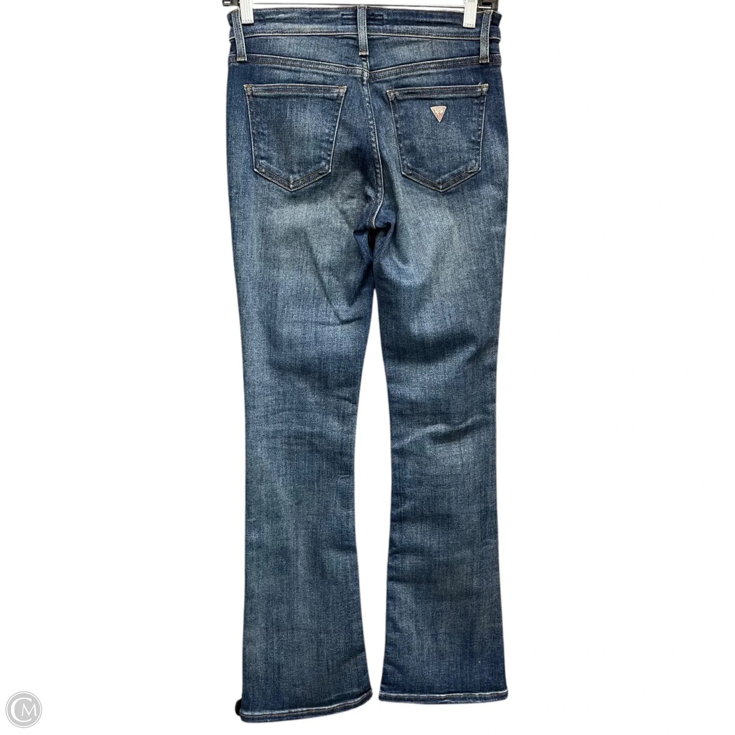 Jeans Boot Cut By Guess In Blue Denim, Size: 2