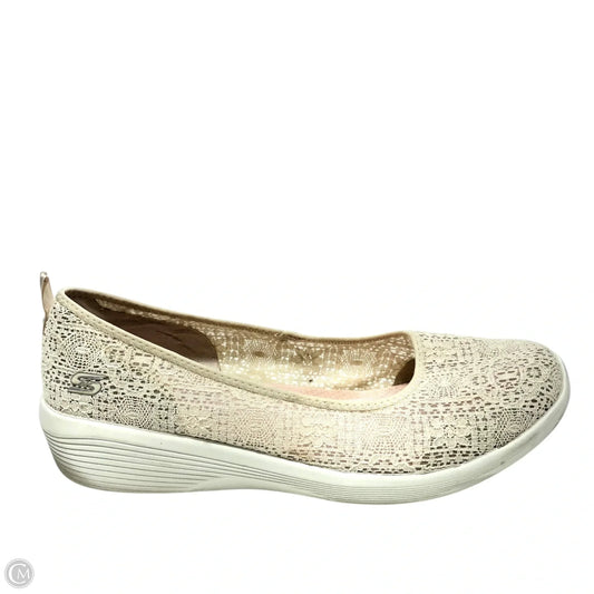 Shoes Flats By Skechers In Cream, Size: 11