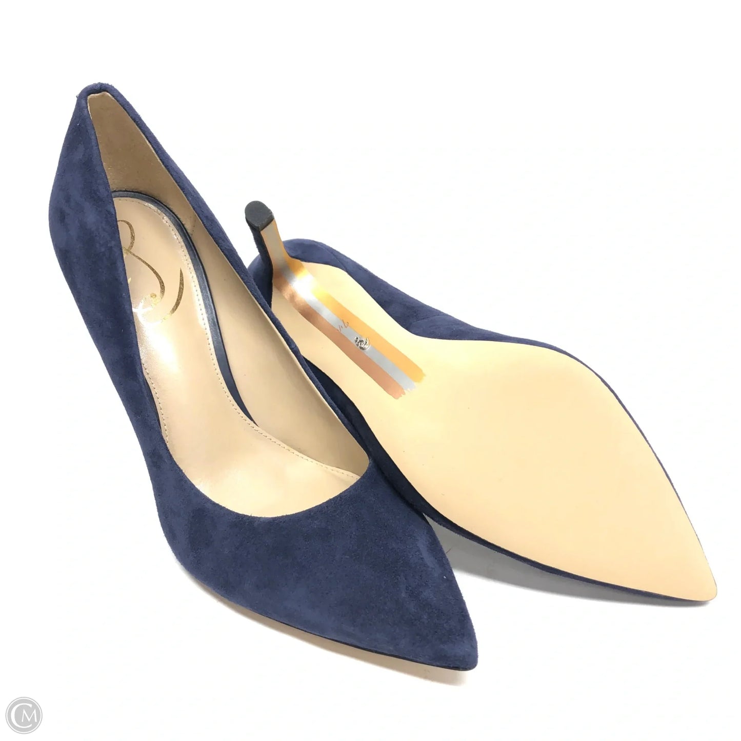 Shoes Heels Stiletto By Sam Edelman In Navy, Size: 7.5