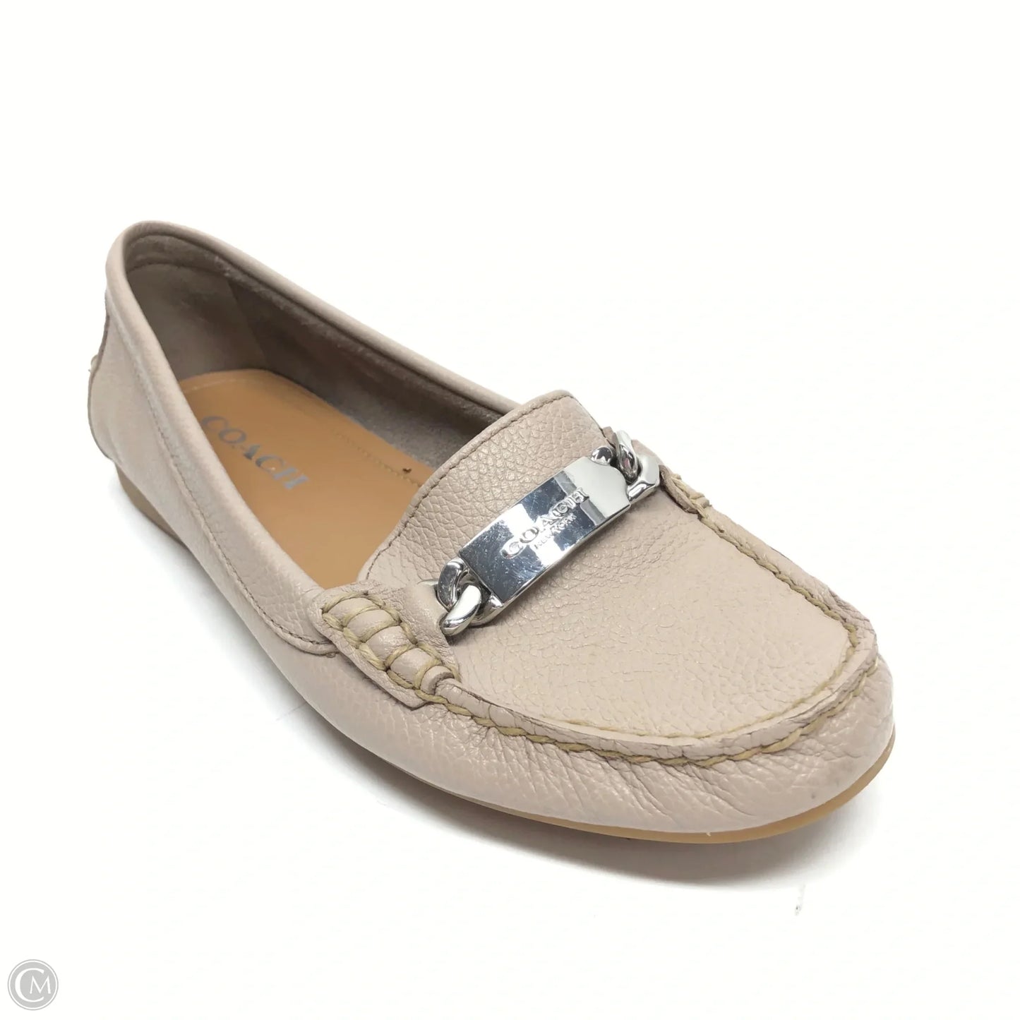 Shoes Designer By Coach In Taupe, Size: 7