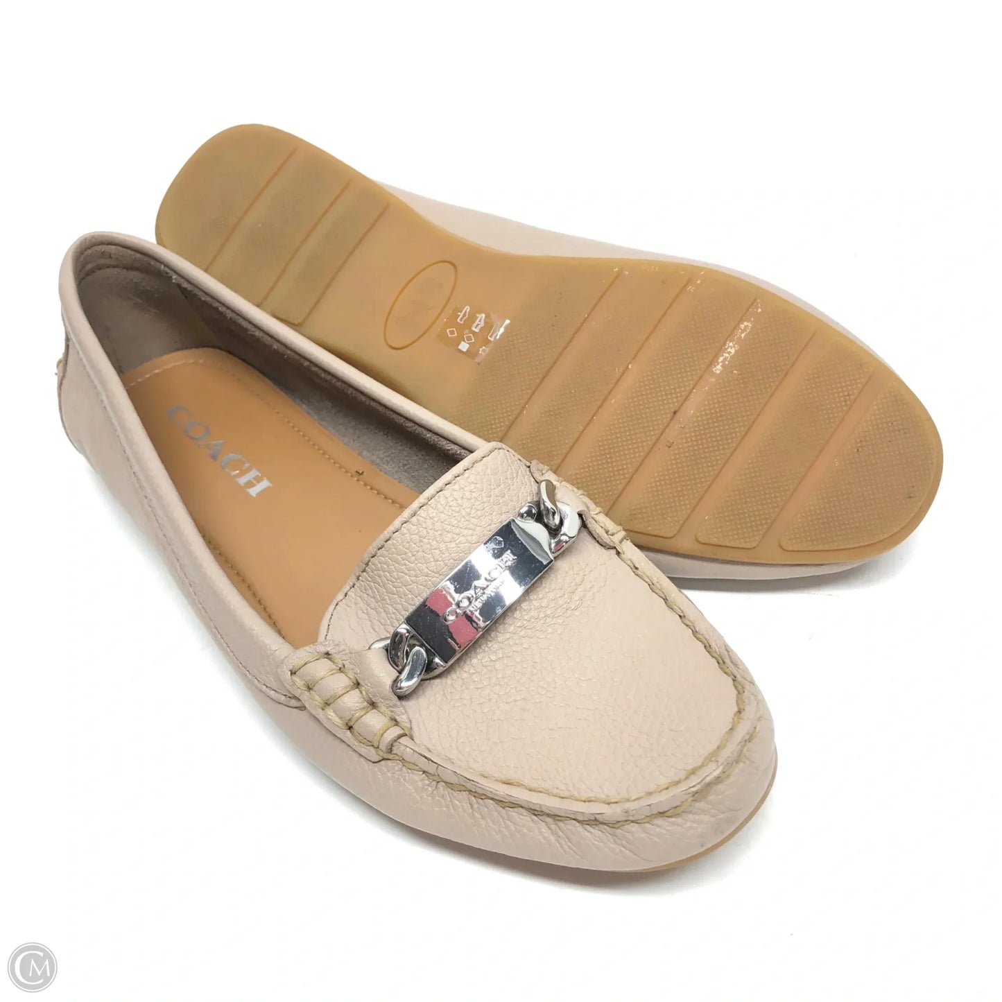 Shoes Designer By Coach In Taupe, Size: 7