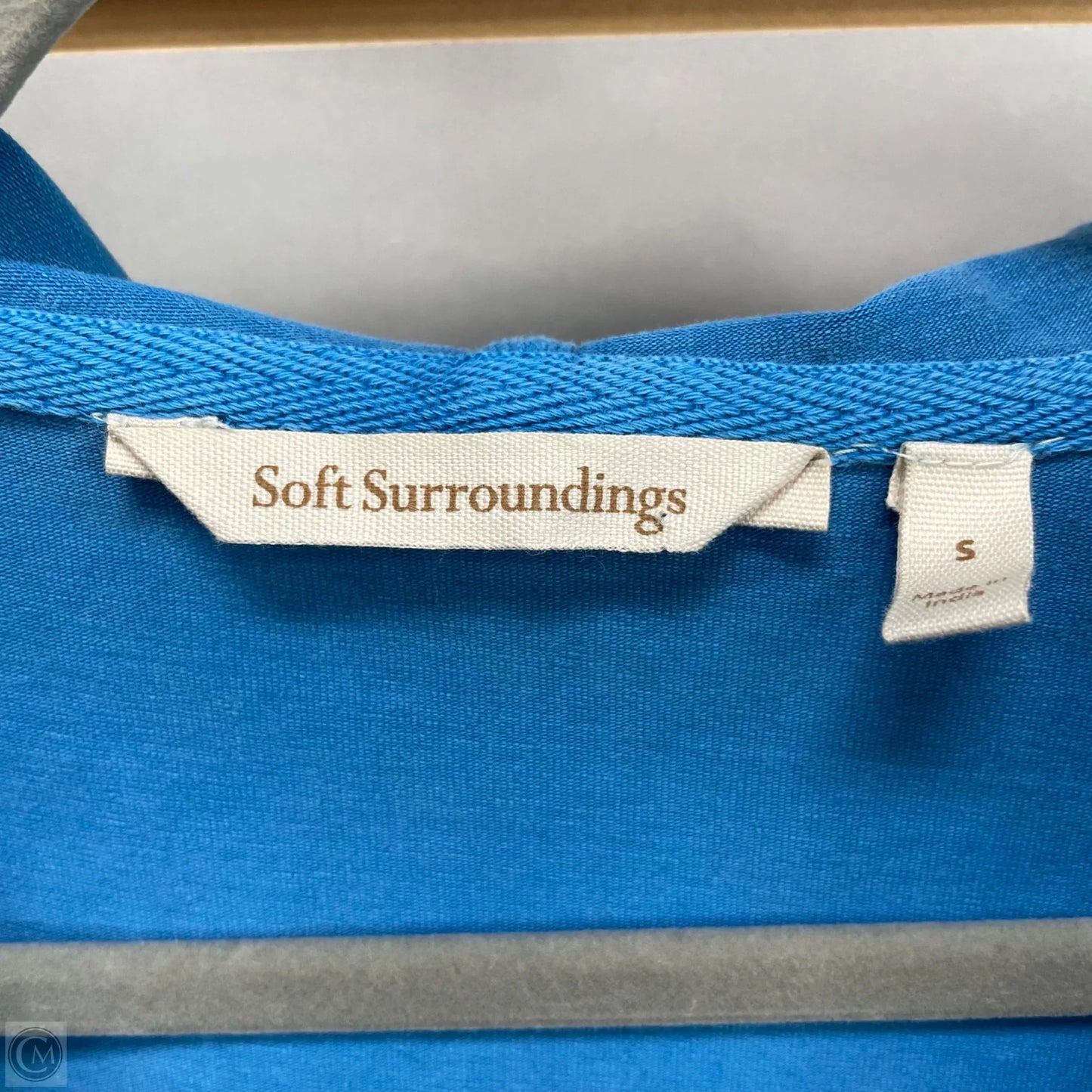 Top Long Sleeve By Soft Surroundings In Blue, Size: S
