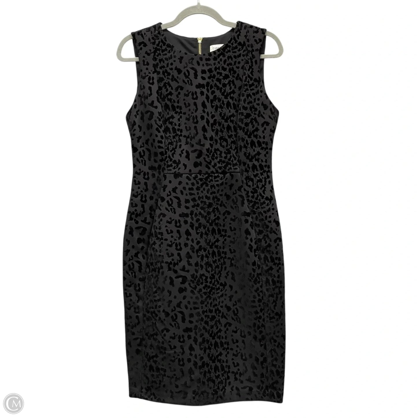 Dress Work By Calvin Klein In Black, Size: 10