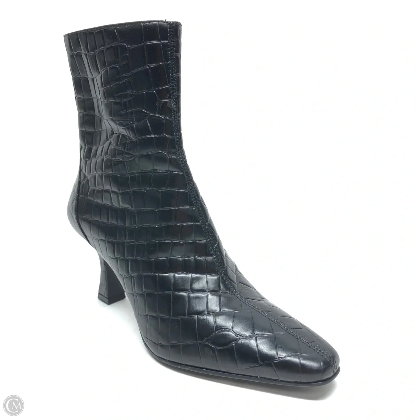 Boots Ankle Heels By Gianni Bini In Black, Size: 6.5