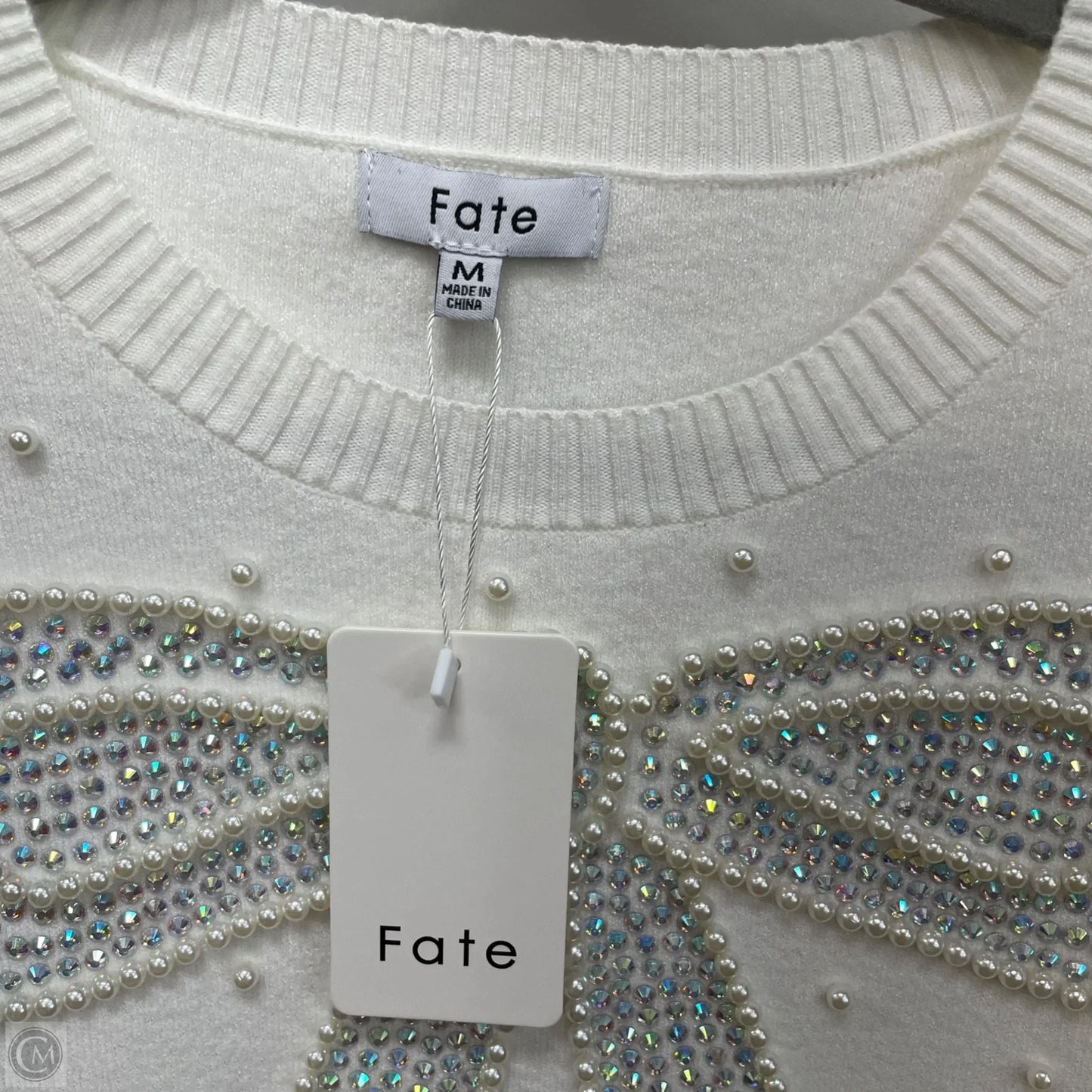 Sweater By Fate In Ivory, Size: M