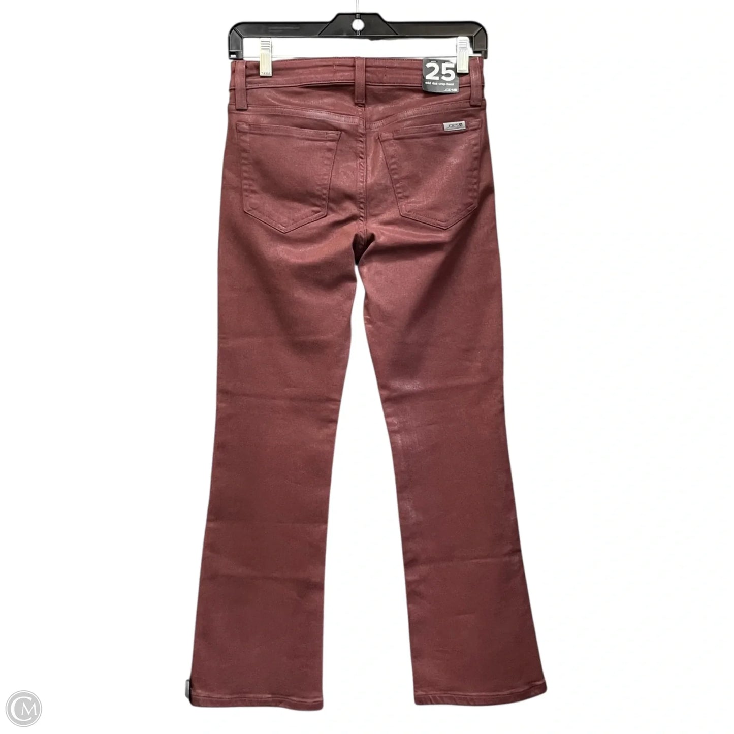 Jeans Boot Cut By Joes Jeans In Maroon, Size: 0
