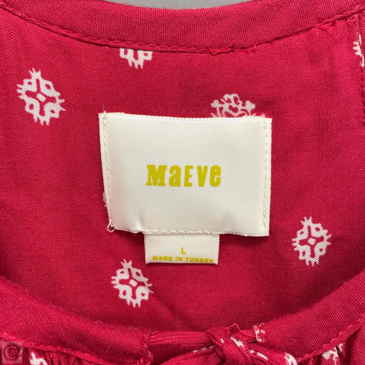 Dress Casual Maxi By Maeve In Purple & Red, Size: L