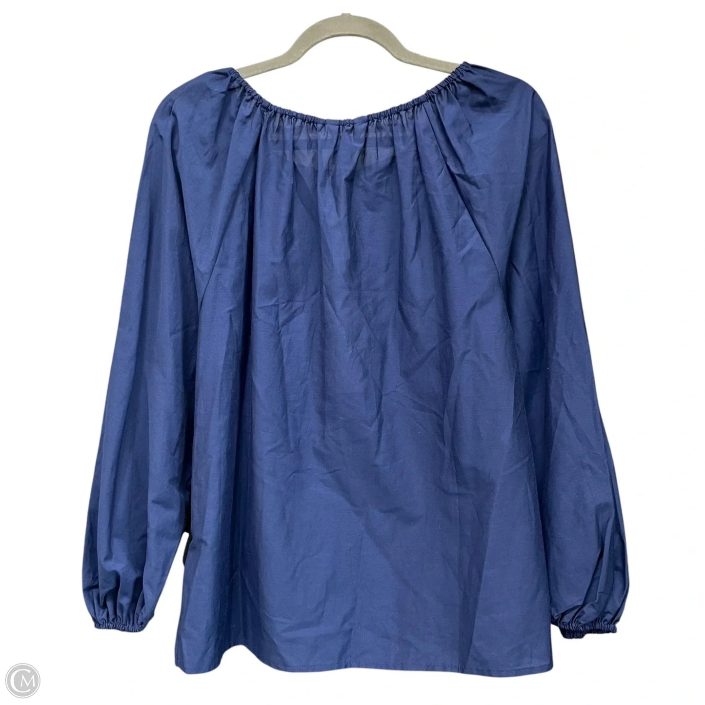 Top Long Sleeve By Tommy Bahama In Navy, Size: S