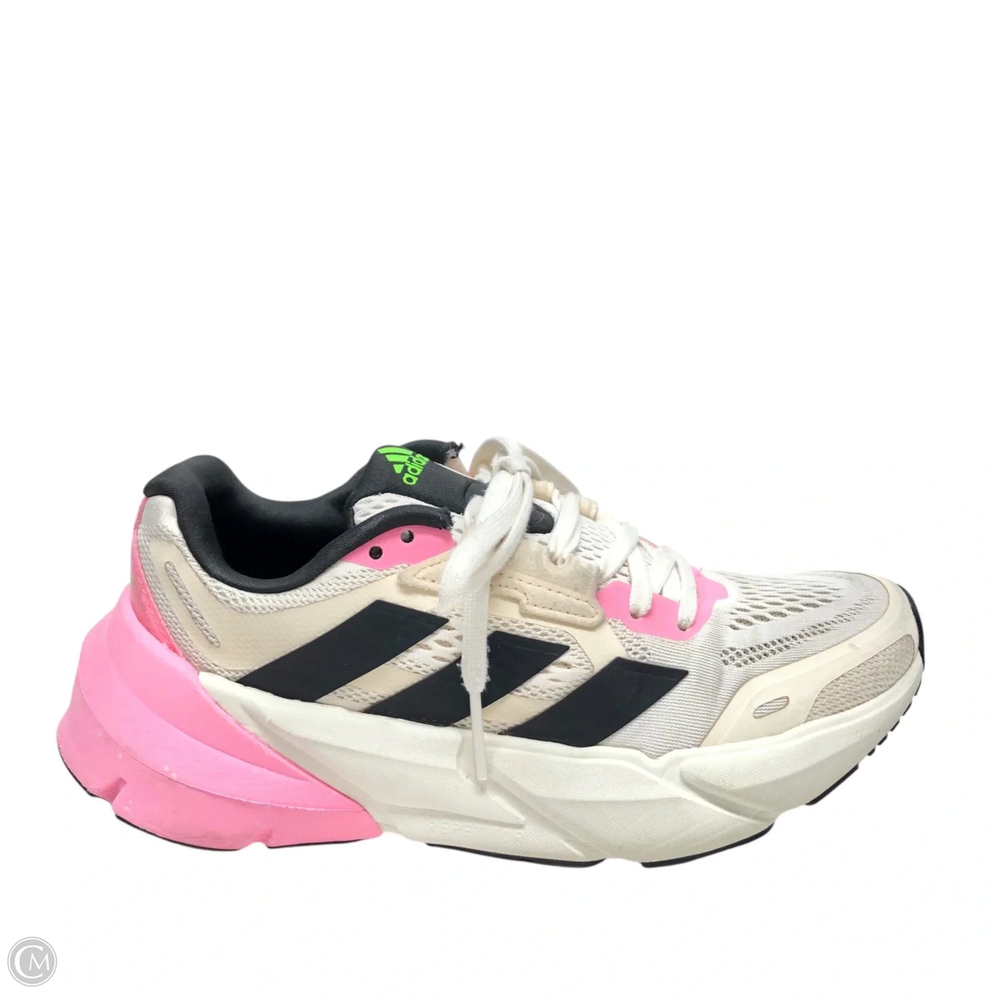 Shoes Athletic By Adidas In Pink & White, Size: 6