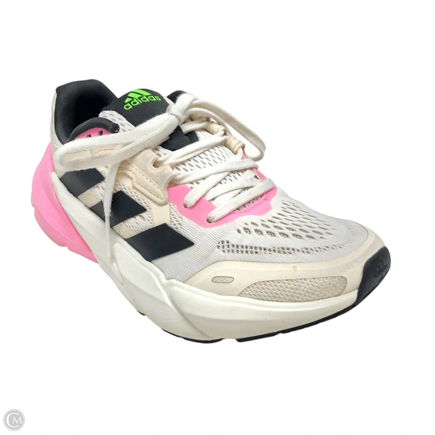 Shoes Athletic By Adidas In Pink & White, Size: 6