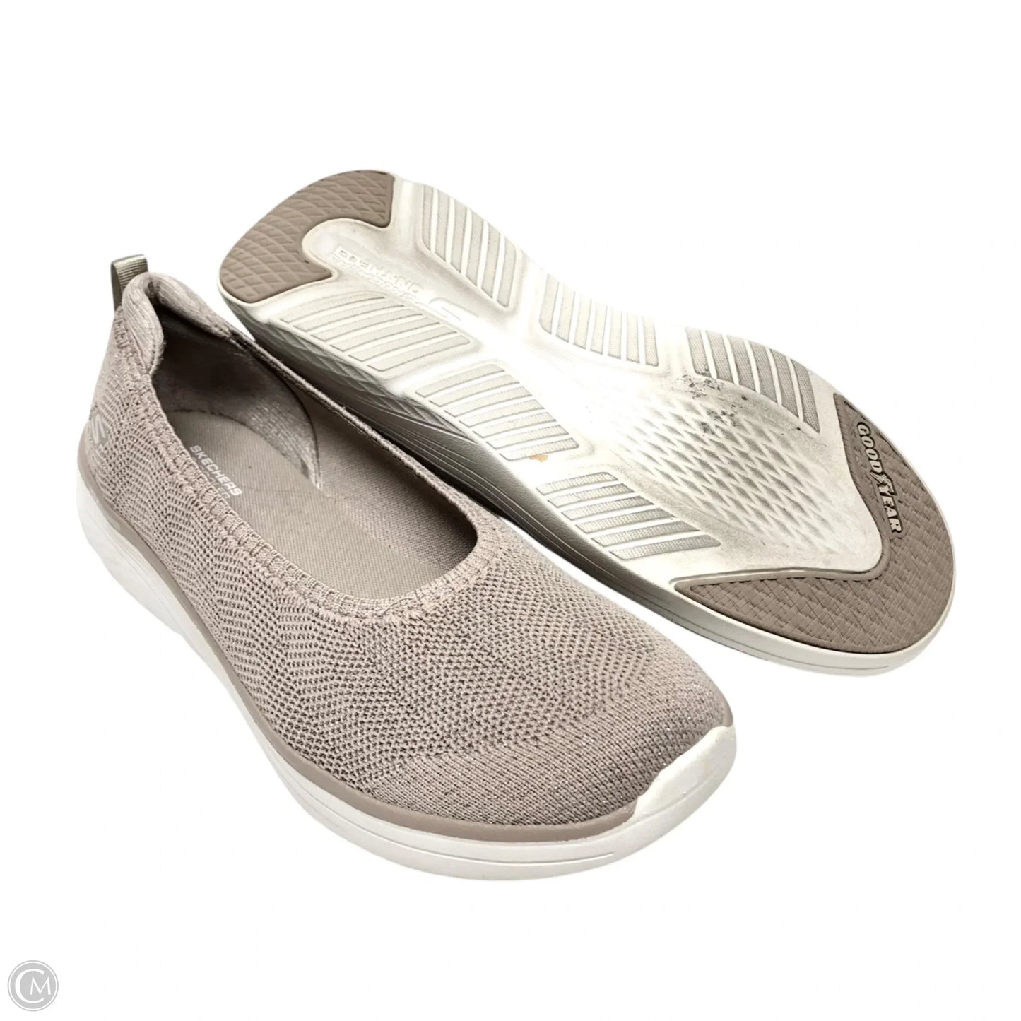 Shoes Flats By Skechers In Taupe, Size: 9.5
