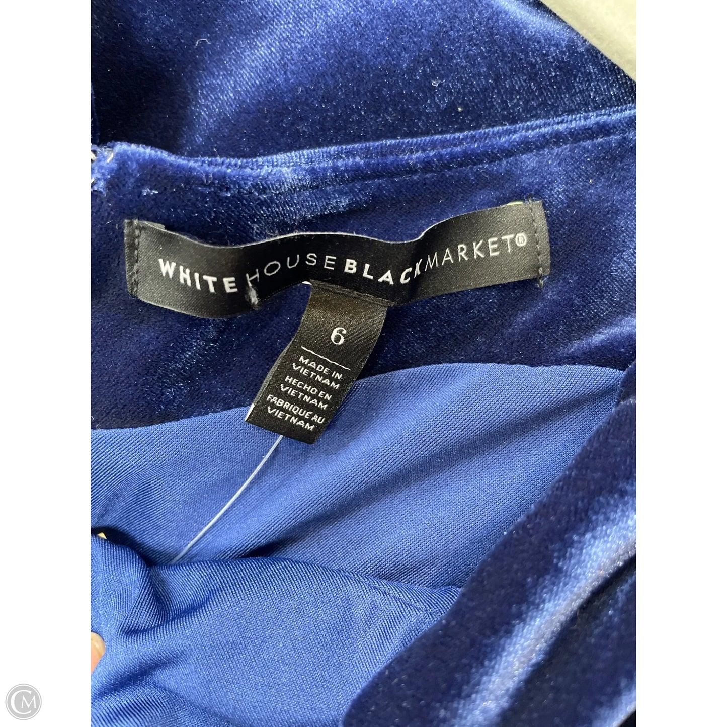 Top Sleeveless By White House Black Market In Blue, Size: 6