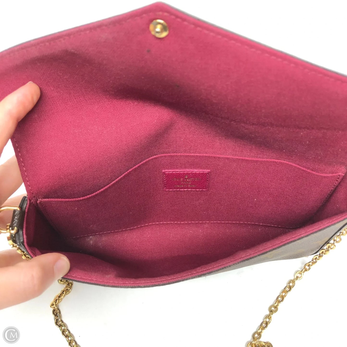 Crossbody Luxury Designer By Louis Vuitton, Size: Small