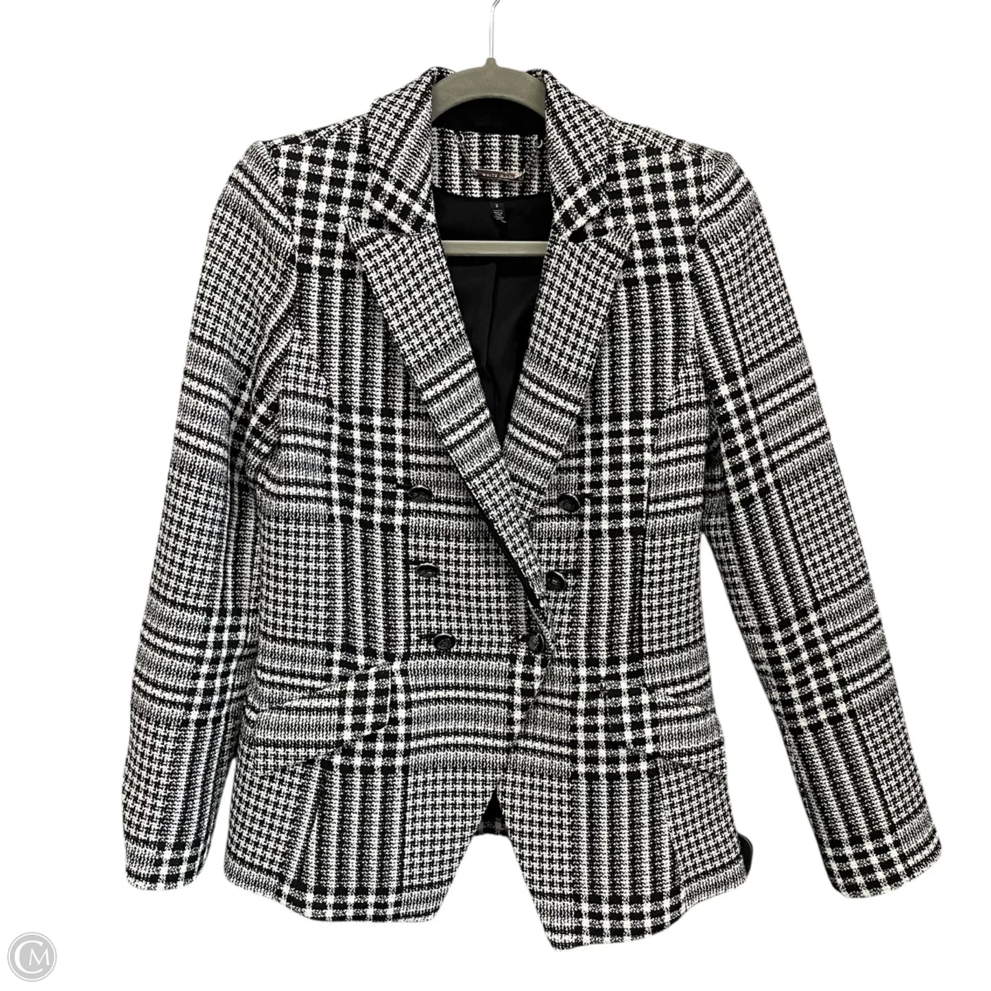 Blazer By White House Black Market In Black & White, Size: 2