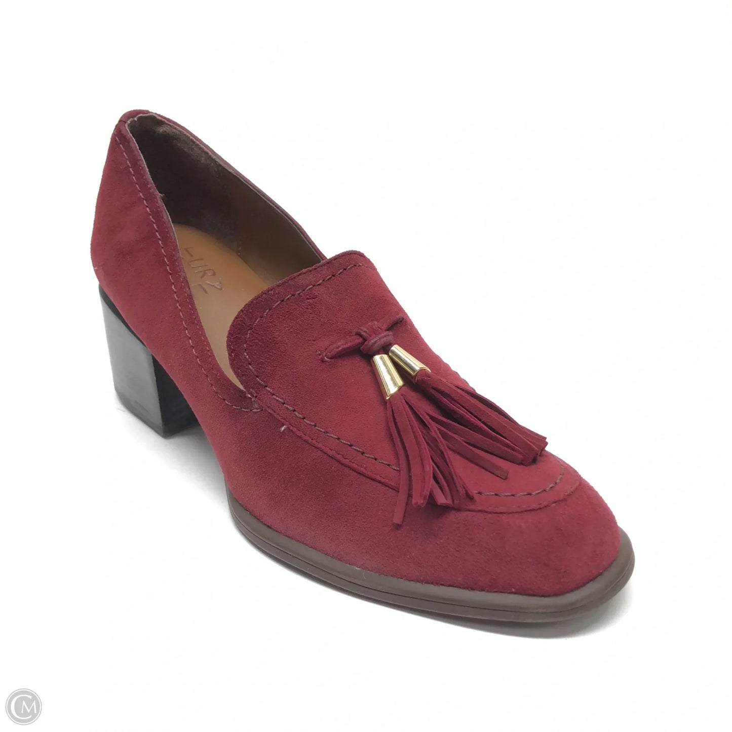 Shoes Heels Block By Naturalizer In Red, Size: 7.5