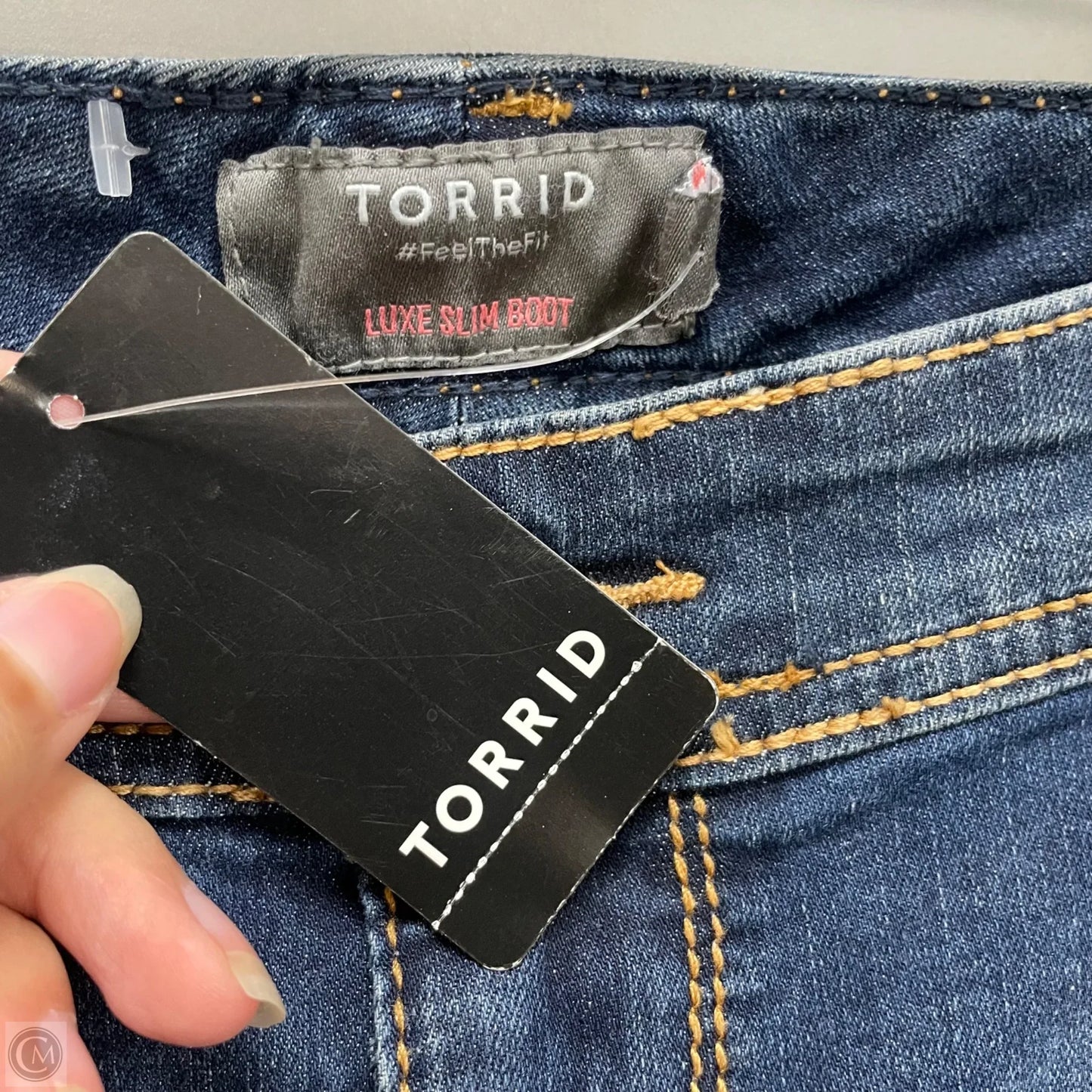 Jeans Boot Cut By Torrid In Blue Denim, Size: 20