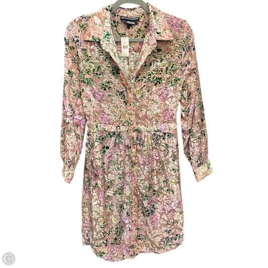 Dress Casual Short By Anthropologie In Purple, Size: S