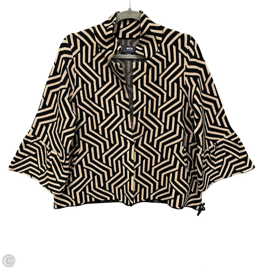 Cardigan By Maeve In Black & Tan, Size: S