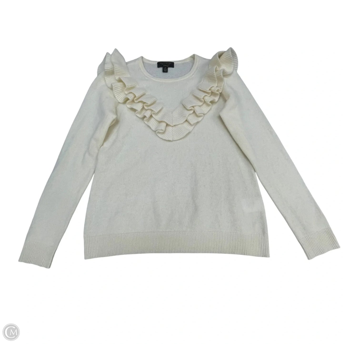 Sweater Cashmere By Charter Club In Cream, Size: S
