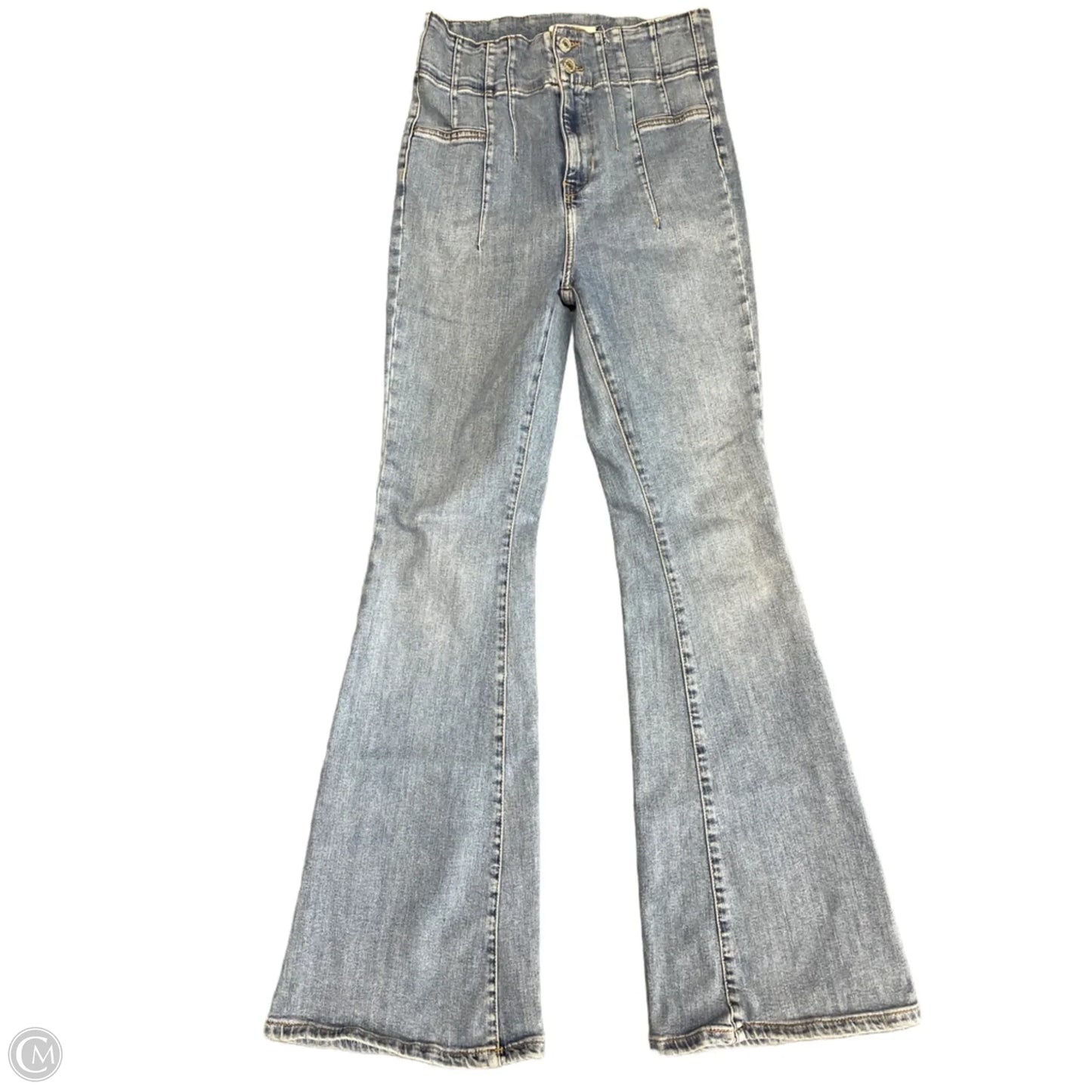 Jeans Flared By We The Free In Blue Denim, Size: 8