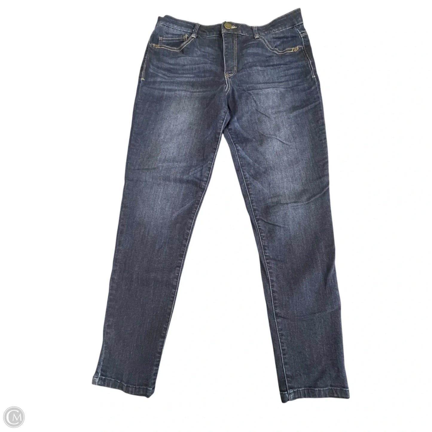 Jeans Skinny By Levis In Tan, Size: 12