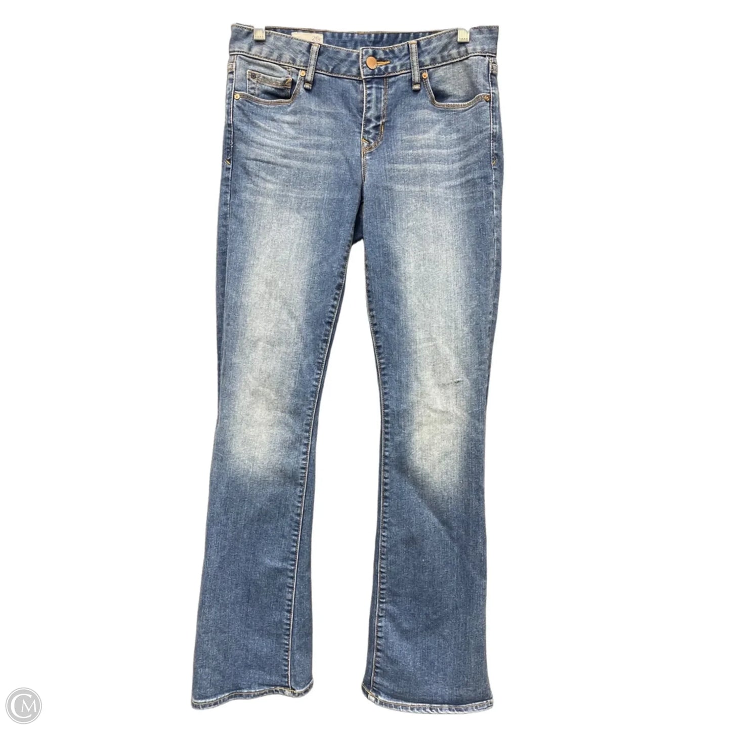 Jeans Boot Cut By Gap In Blue Denim, Size: 2