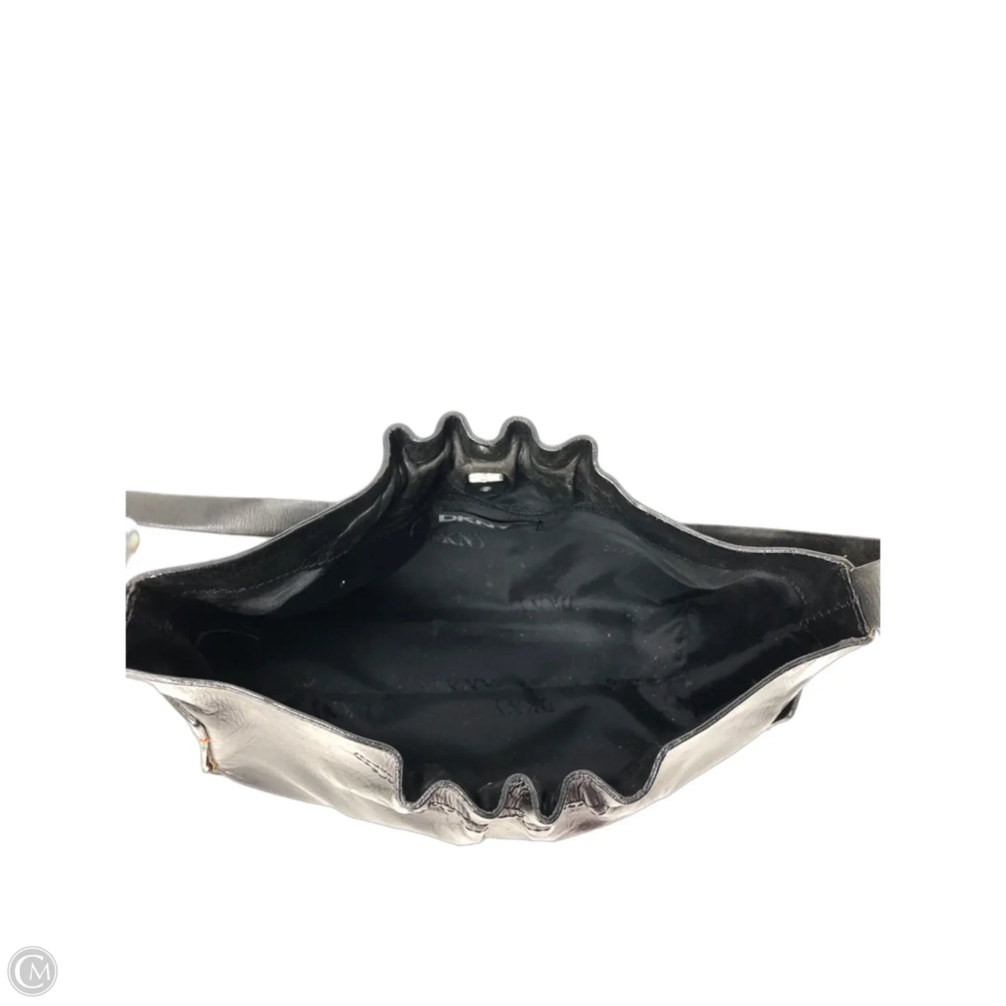 Handbag Leather By Dkny, Size: Small