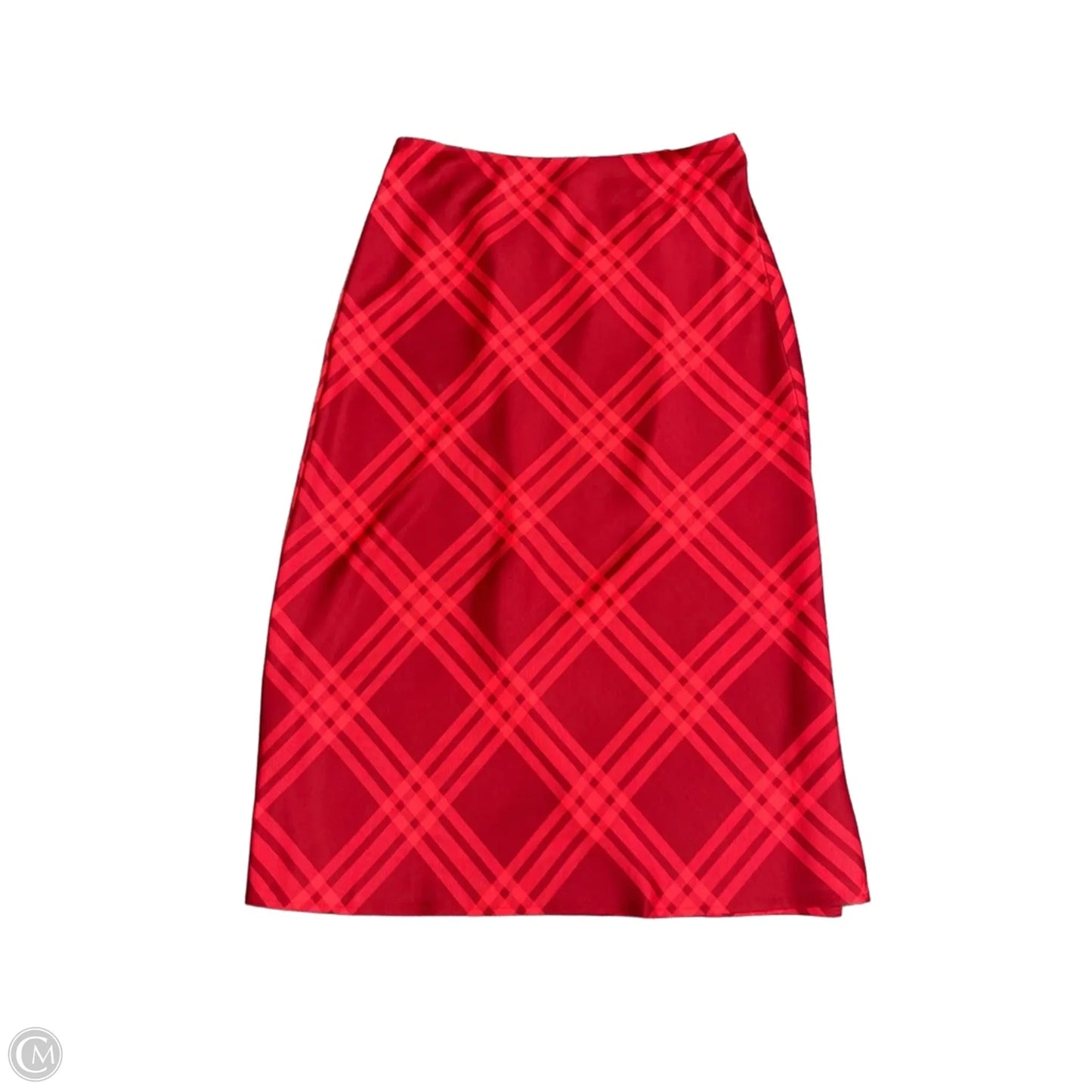 Skirt Midi By J. Crew In Red, Size: S