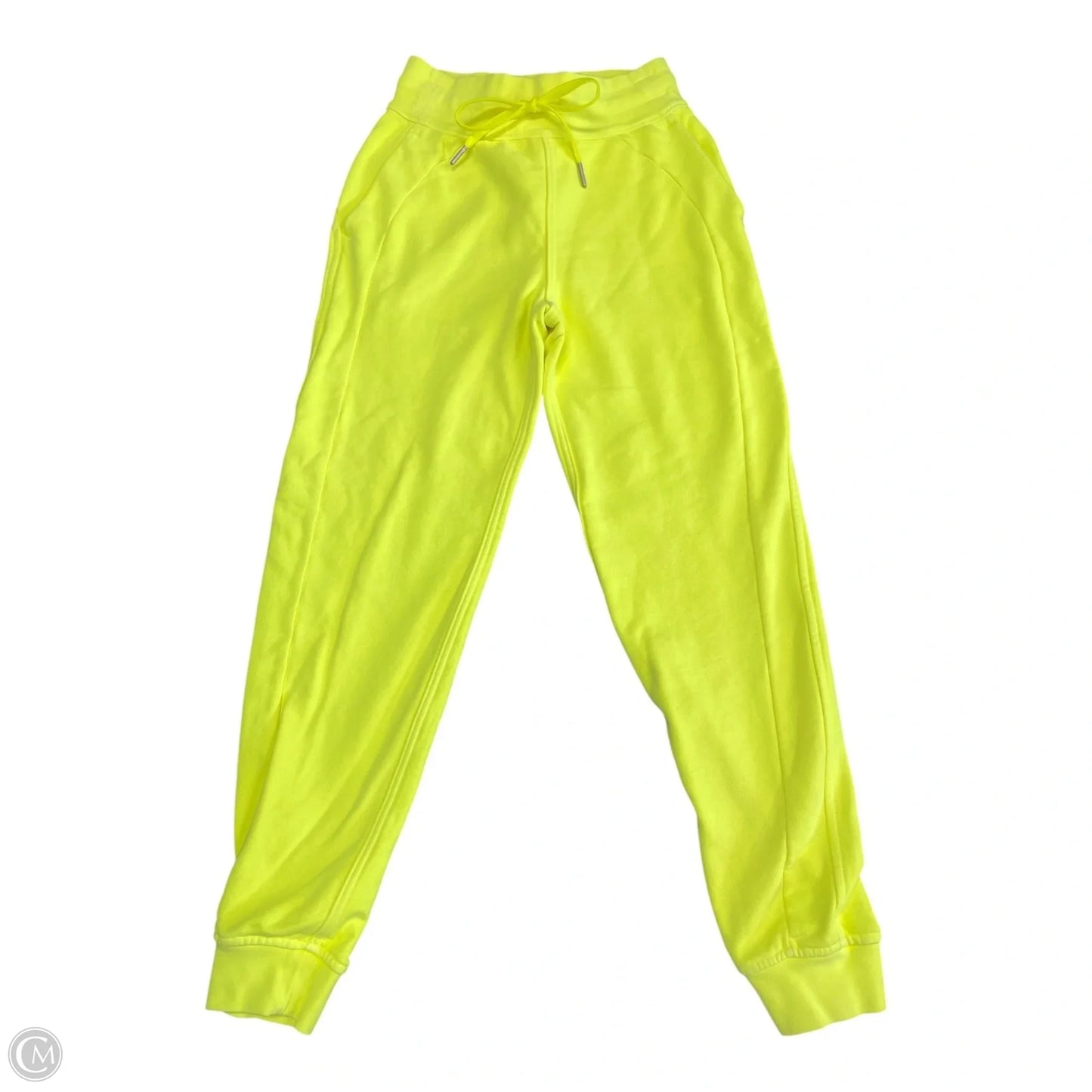 Athletic Pants By Lululemon In Yellow, Size: 0