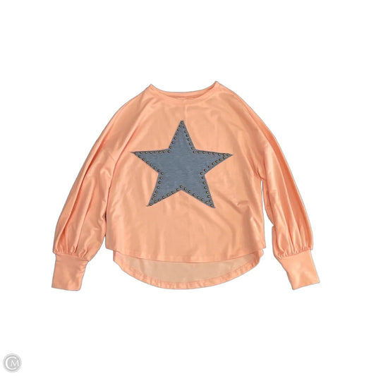 Sweatshirt Crewneck By Cme In Blue & Orange, Size: S