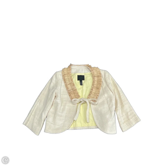 Blazer By J. Crew In Beige, Size: 4